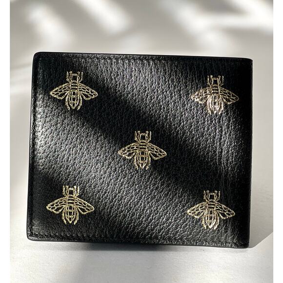 Gucci GG Monogram Bifold Wallet With White Leather - Picture 11 of 11